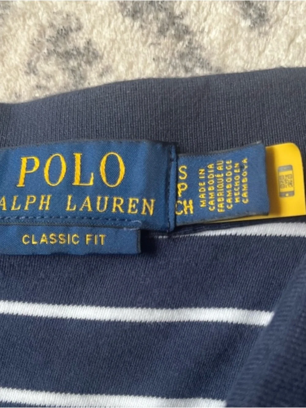 Polo by Ralph Lauren Navy Striped & Solid Polo Shirts
